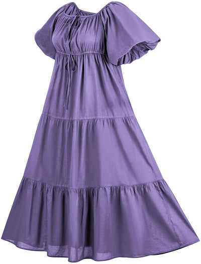 Belle Maxi Chemise Limited Edition Purples