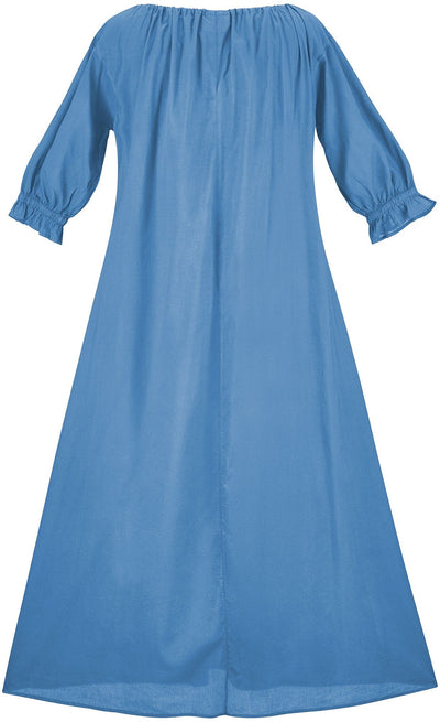 Brigid Maxi Chemise Limited Edition Aegean Blue