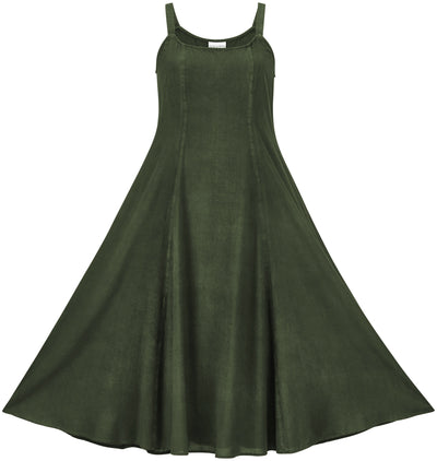 Amelia Maxi Chemise Limited Edition Moss Green